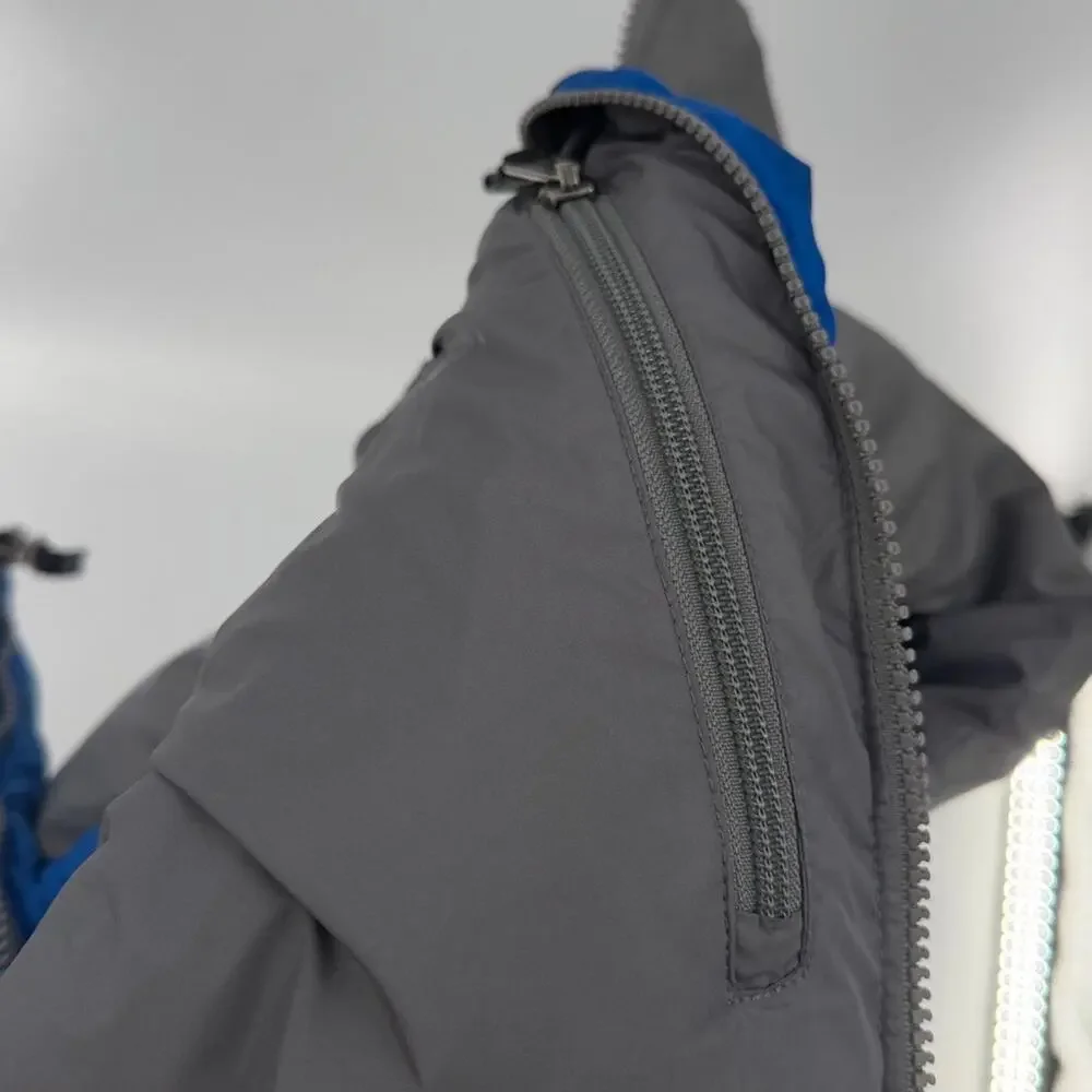 The North Face Boys 600 Down Puffer Vest - Blue/Gray - Medium